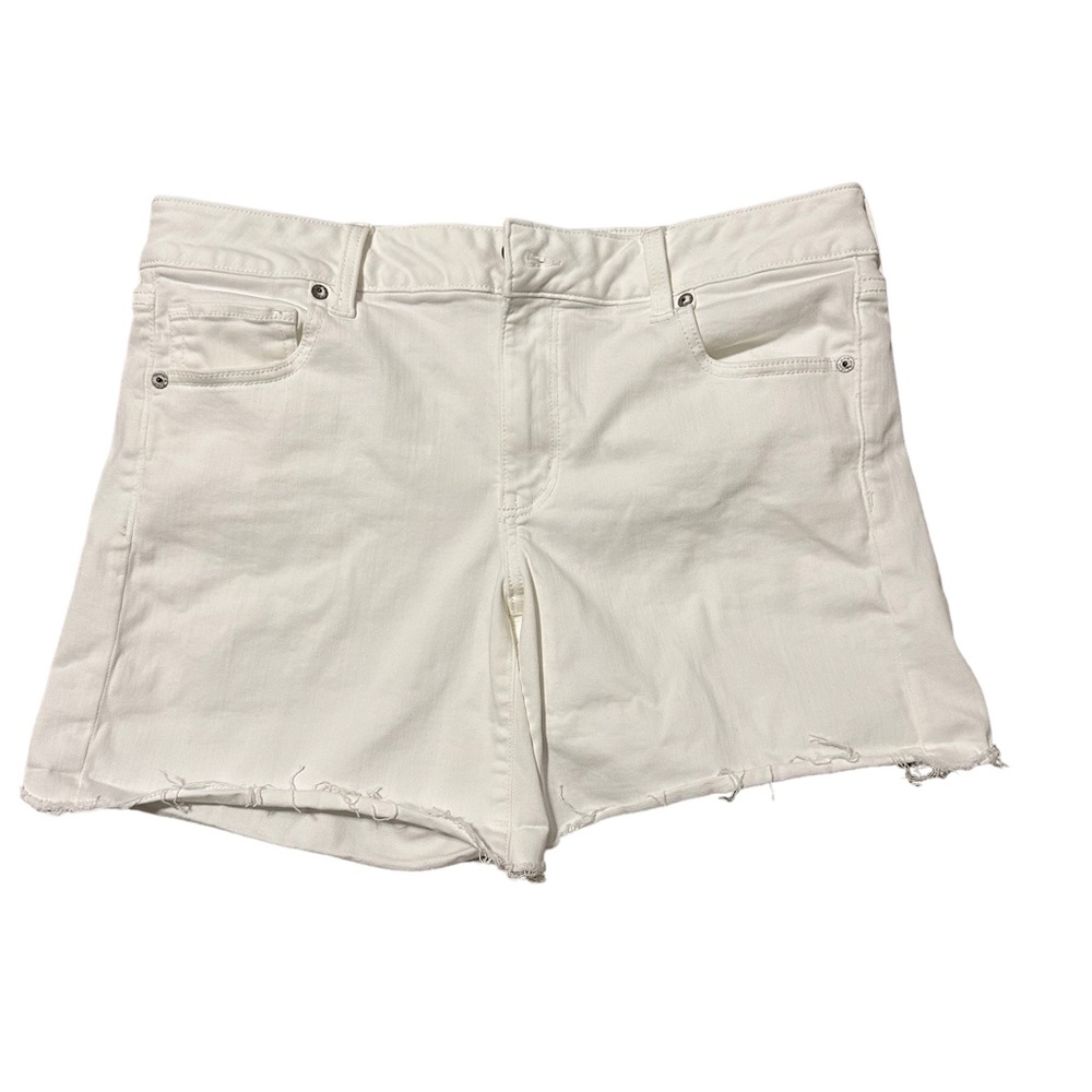 American Eagle Outfitters White Jean Shorts